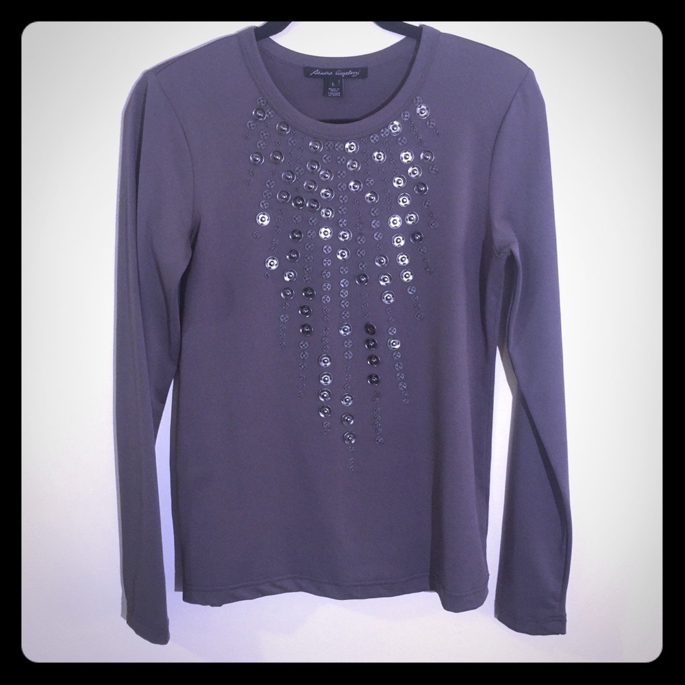 COPY - Dusty plum long  sleeve T shirt